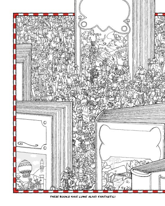 Where's Waldo? The Official Coloring Book