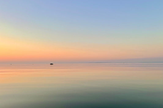 Calm, quiet moments by the water.