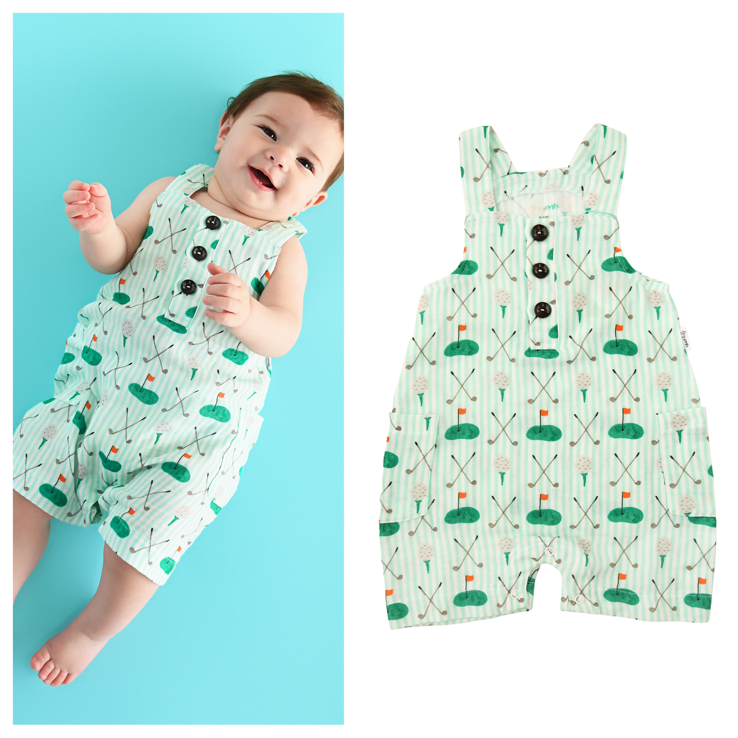Scottie Golf Organic Bamboo Overalls