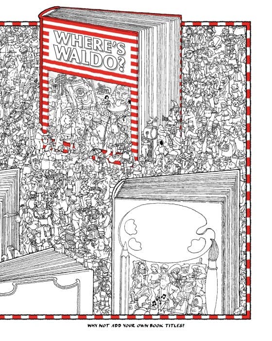 Where's Waldo? The Official Coloring Book